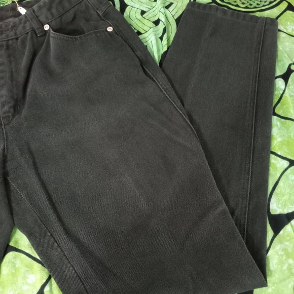 Vintage  DKNY Black Jeans Size 8 - Picture 5 of 12